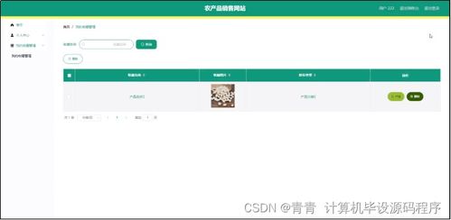 農產品銷售網站的設計、開發與部署方案